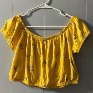 Yellow Croptop